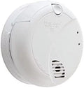 Hardwired Smoke Detector with Photoelectric Sensor and Battery Backup, White T4677