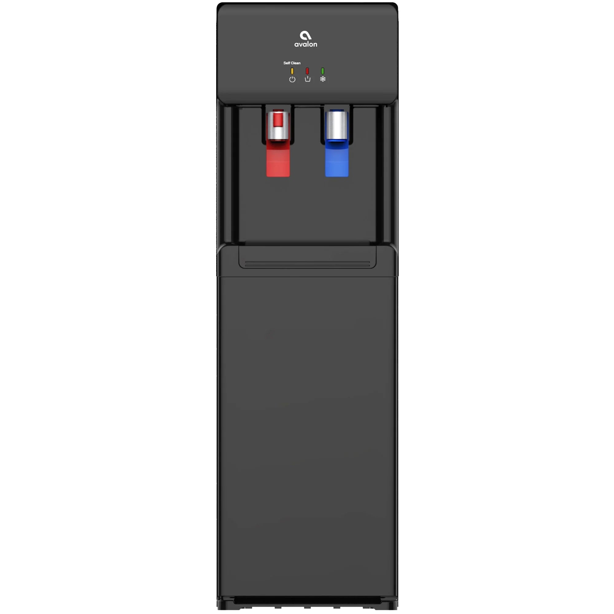 Black Self Clean Touchless Bottle Less Hot/Cold Water Cooler A282
