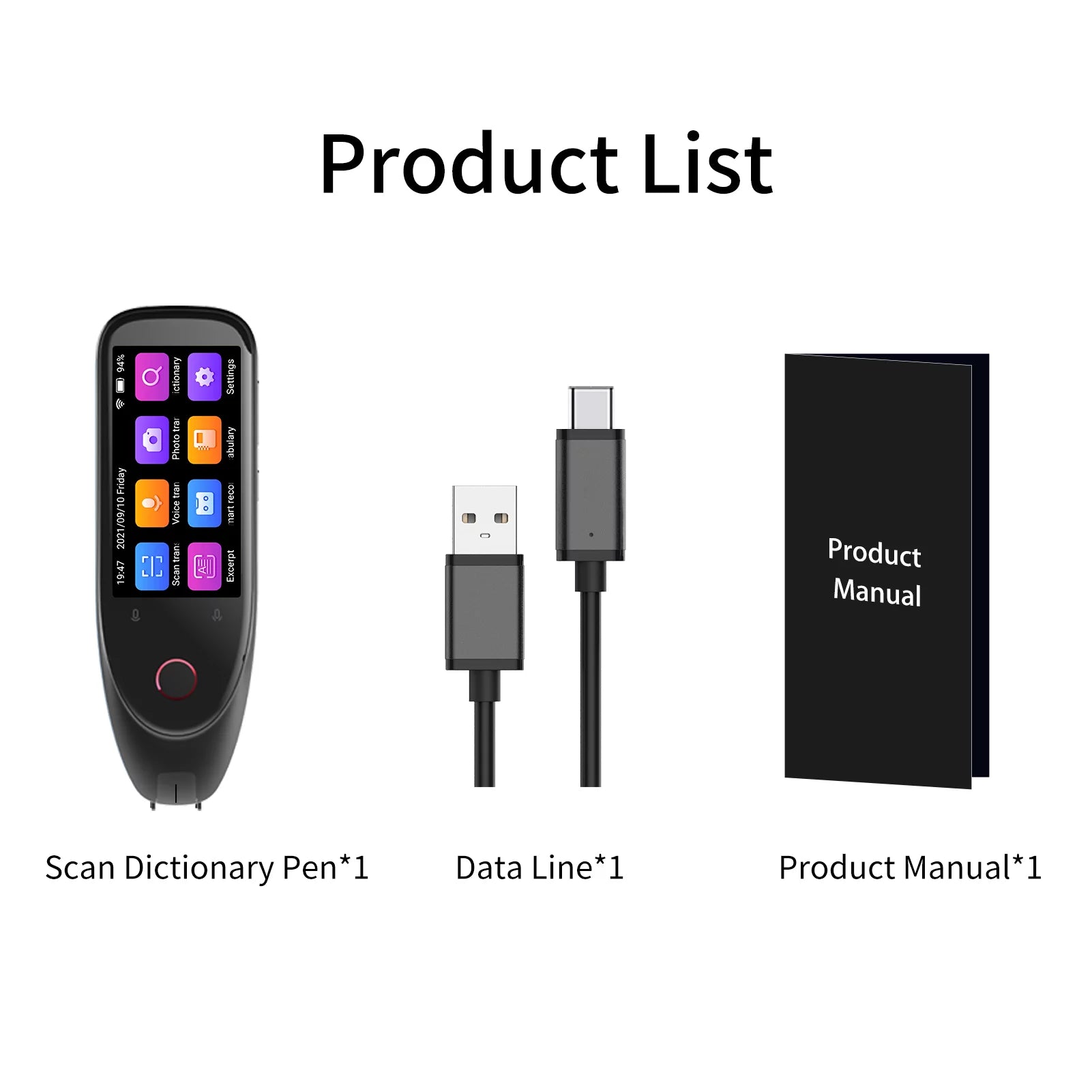 Multilingual Scanner Pen A78235
