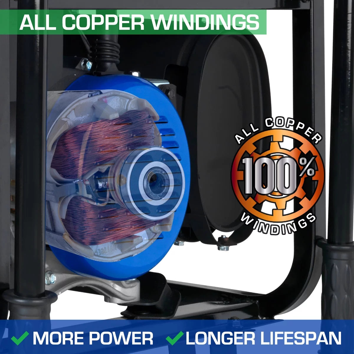 Dual Fuel Gas Propane Portable Generator 12,000 Watt F534