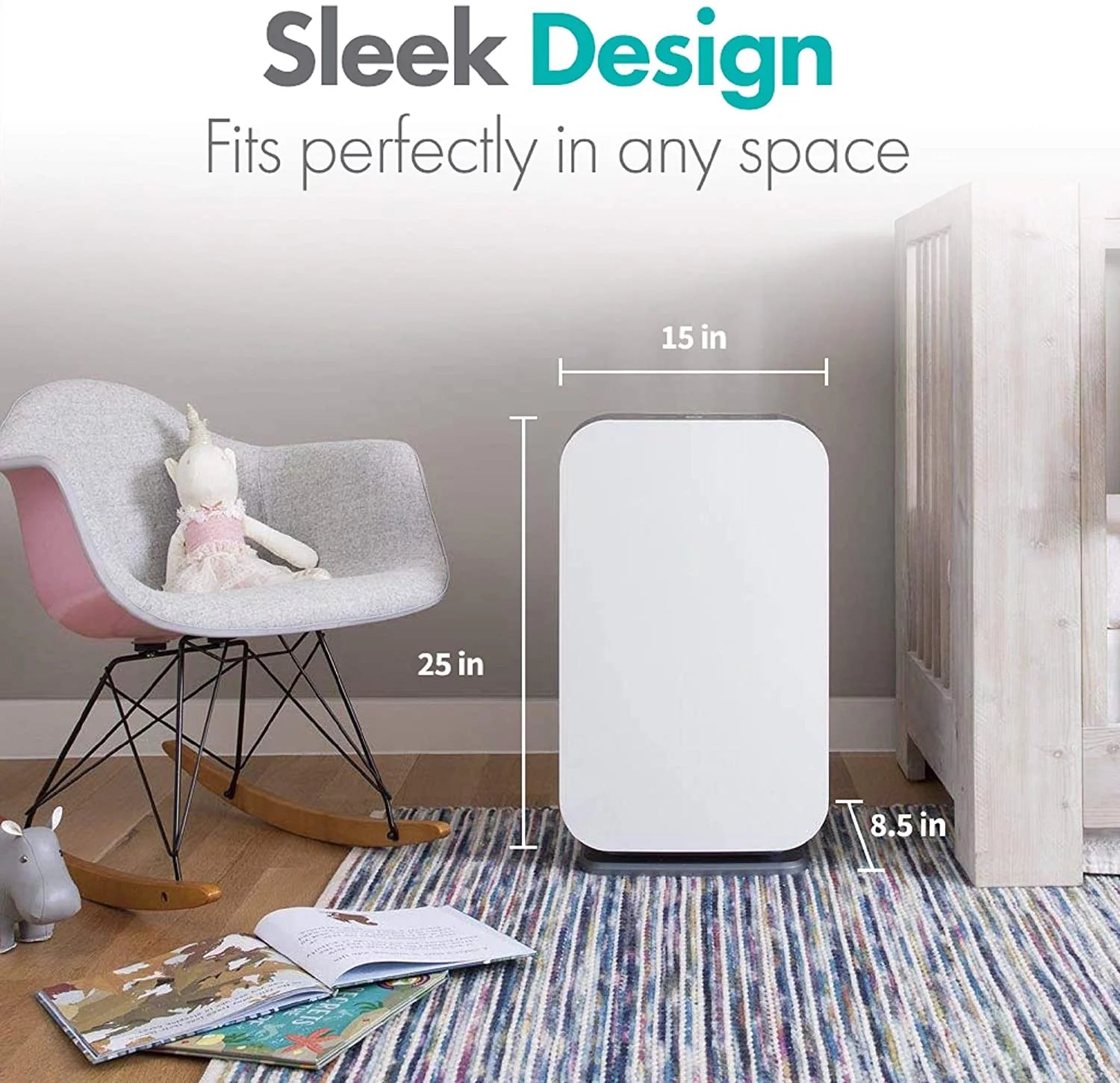 White True HEPA Air Purifier T6678