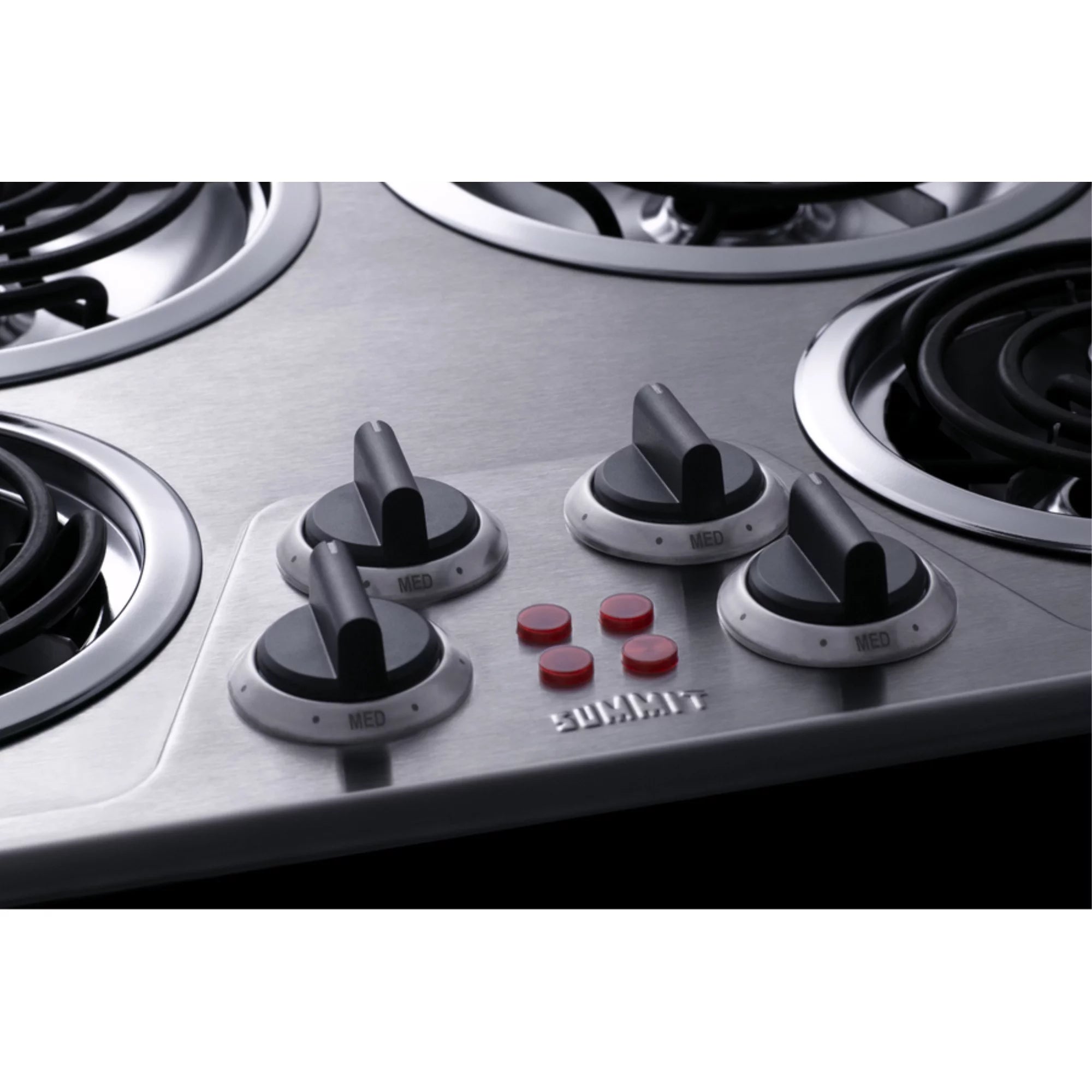 24" Wide 240V 4-Burner Coil Cooktop V3197