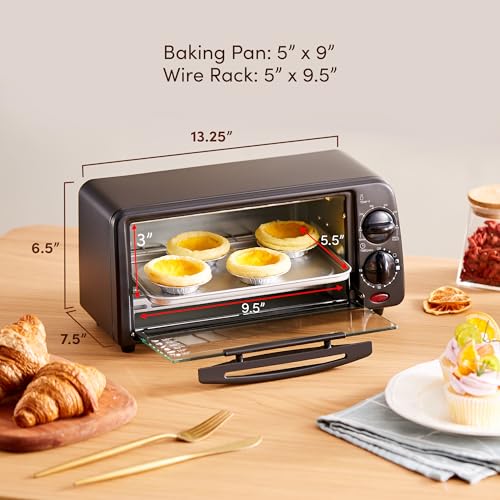 Black 2 Slice Countertop Toaster Oven Z23025