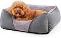 Grey Soft Rectangle Pet Bed 25x21in I886656