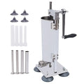 Stainless Steel 3L 6LBS Vertical Meat Sausage Stuffer Machine with 8 Stuffing Tubes S784983