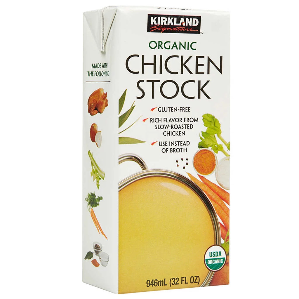 Organic Chicken Stock 32 Fluid Ounce (Pack of 6) N604703