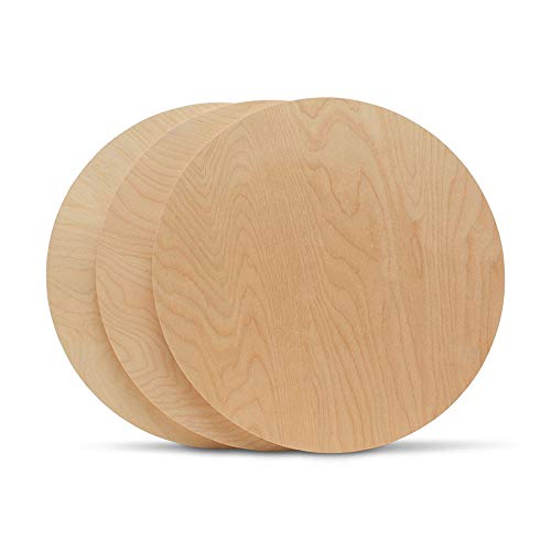 Unfinished Birch Wood Circles 16 inch 1/2 inch Thick Pack of 1 U305