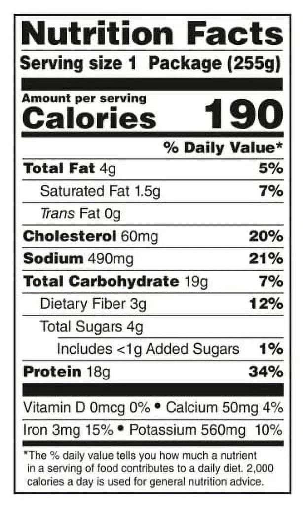 9 Oz Frozen Beef Pot Roast Meal - Pack of 10 C376