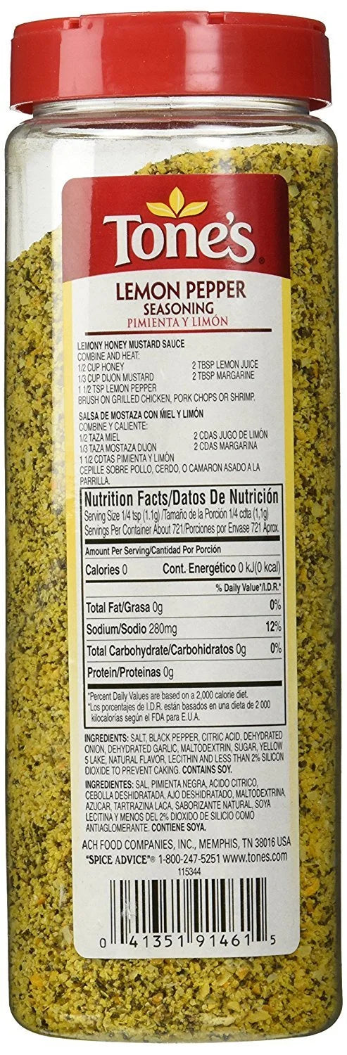 2 Pack Lemon Pepper Seasoning 28 oz. M776724
