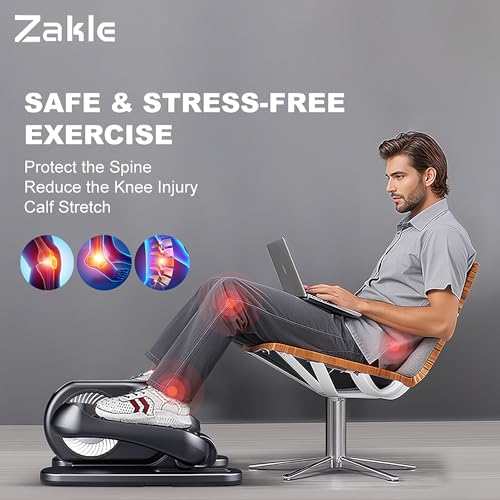 Under Desk Elliptical Machine with Remote Control & 12 Adjustable Speeds H128766
