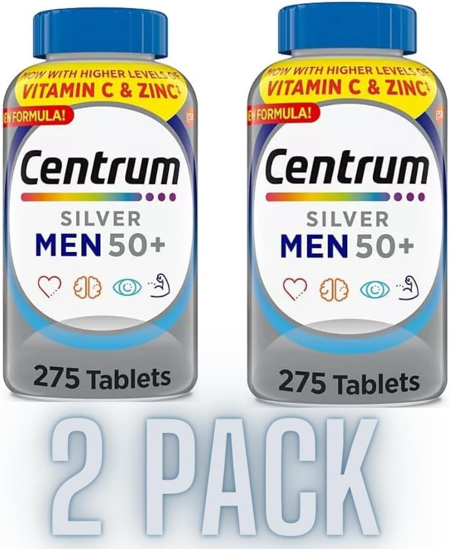 275 ct. Multivitamins for Men Over 50 (Pack of 2) I186987