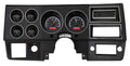 Black Alloy Analog Dash Gauges System H31262