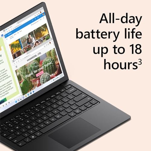 13.5" Touchscreen Laptop with 12th Gen Intel i5, 8GB RAM, 256GB SSD, Windows 11 Pro Black R19507