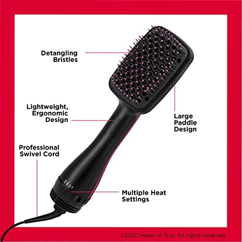 Black Hot Air Hair Dryer and Styler E8815