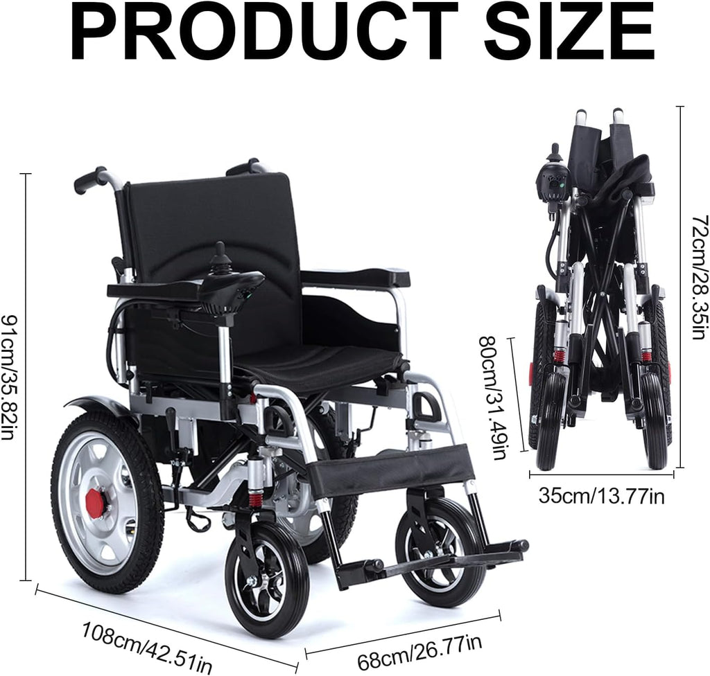 Lightweight Foldable Electric Wheelchair G82093