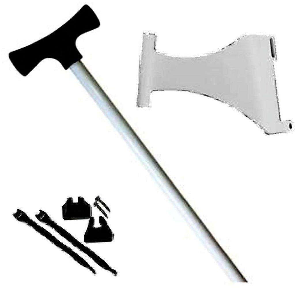White Left/Port Side Motor Mount System with 7' White Pin E362