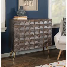 2 Door Brown Cabinet O437073