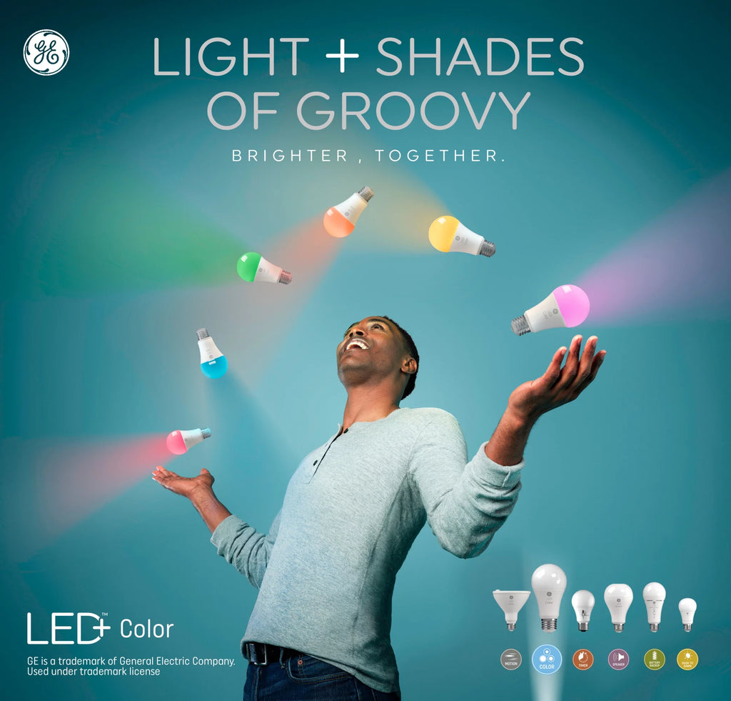 2pk Color Changing 60 Watt LED Light Bulb Q2167