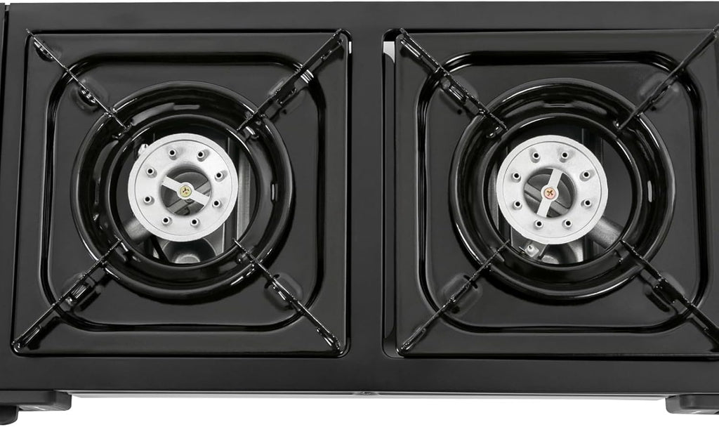 2-Burner Portable Gas Camping Stove R649
