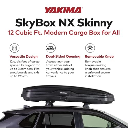Black Roof Cargo Carrier 18 Cubic Feet L7528