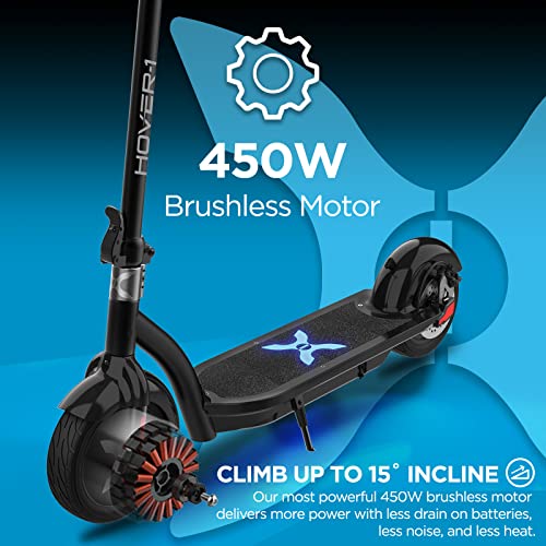 Electric Kick Scooter, 18MPH, 18 Mile Range, 10 Inch Tires, 264LB Max Weight F903