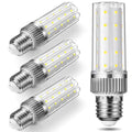 E12 LED Candelabra Bulbs, 150 Watt Equivalent, Daylight White 6000K, Non-Dimmable (4 Pack) J57844