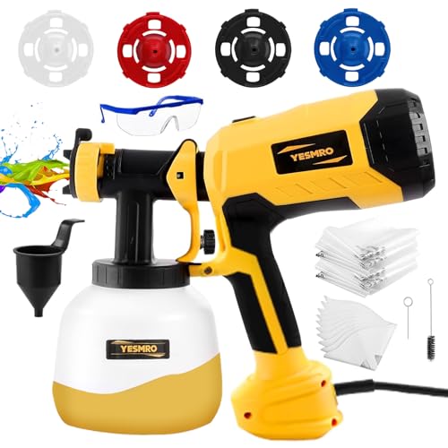 700W HVLP Electric Paint Sprayer with 10 Pack Paint Strainers K342