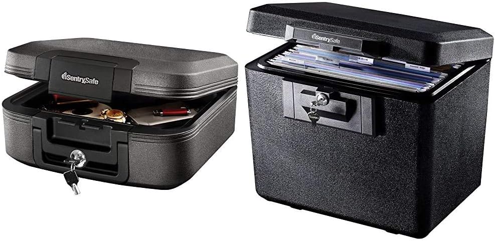 Fireproof and Waterproof Document Safes with Key Lock Y16229
