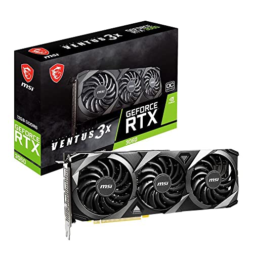 NVIDIA RTX 3060 12GB GDDR6 Graphics Card J32868