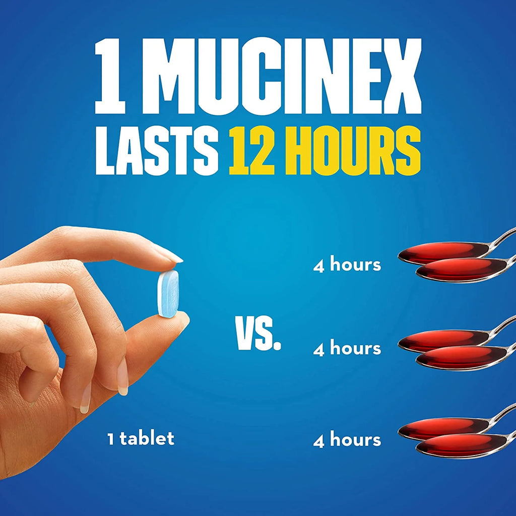 12 Hr Max Strength Expectorant Tablets, 14ct C731941