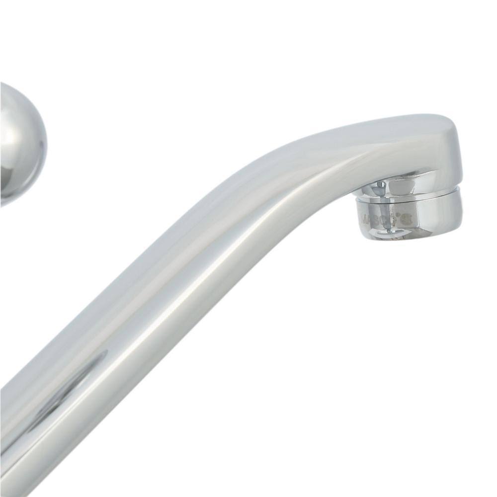 Single Handle Kitchen Faucet with Spray - Chrome W1663