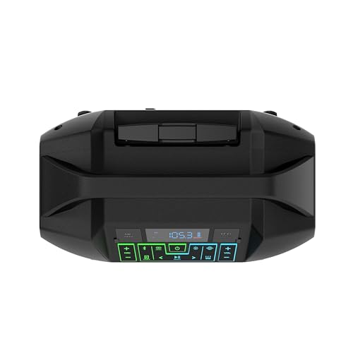 Portable Bluetooth Outdoor Party Speaker with 4 Speakers, Radio, USB Port, 120W S165425