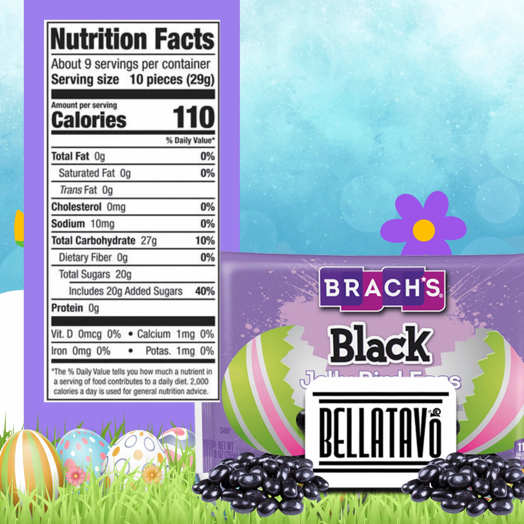 Black Jelly Beans Bundle, Two 9 Oz Bags L49784