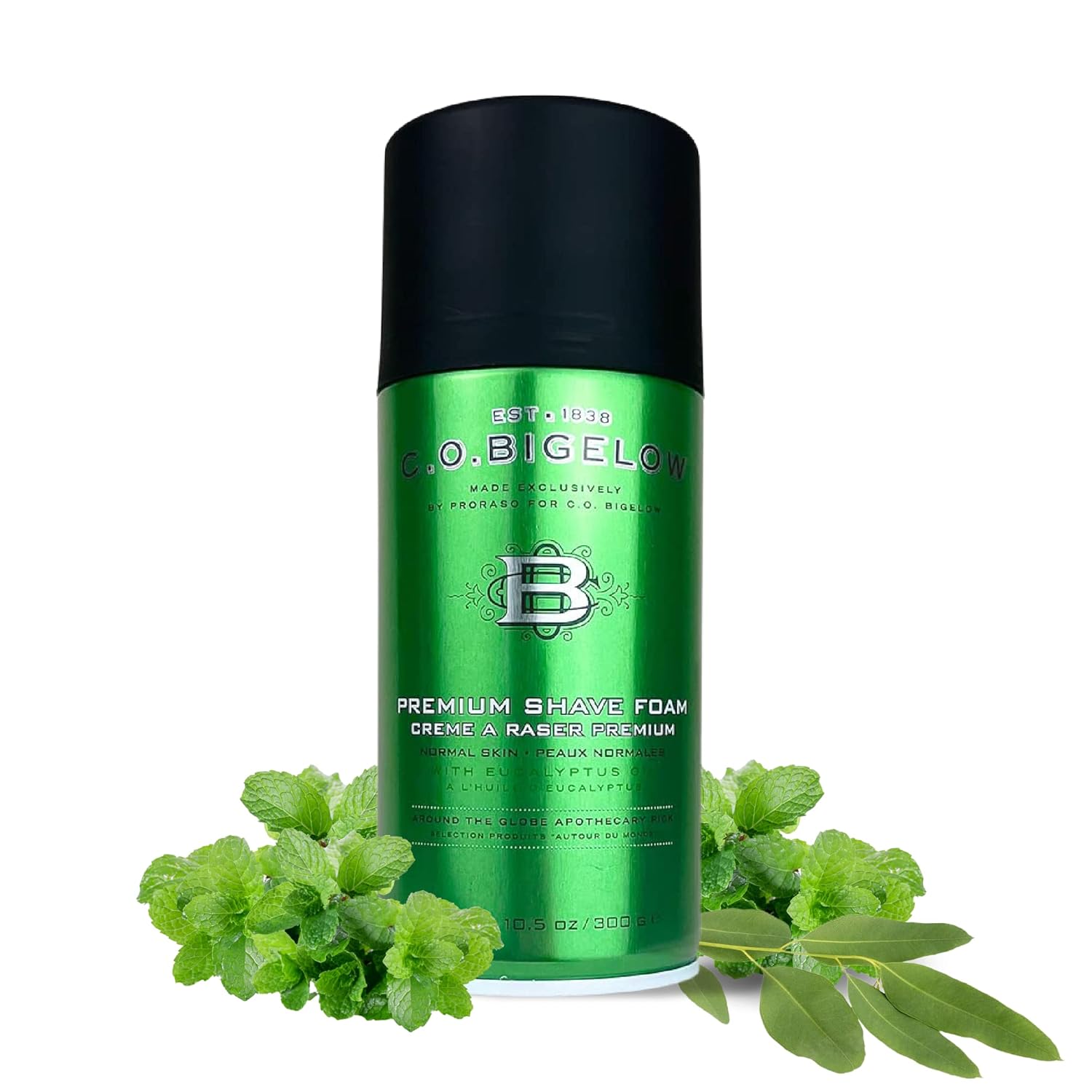 Premium Shave Foam with Eucalyptus Oil and Menthol, 10.5 oz X431