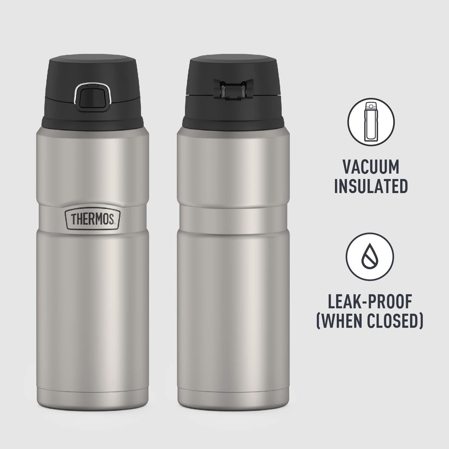 24 Ounce Stainless Steel Vacuum-Insulated Drink Bottle C38320
