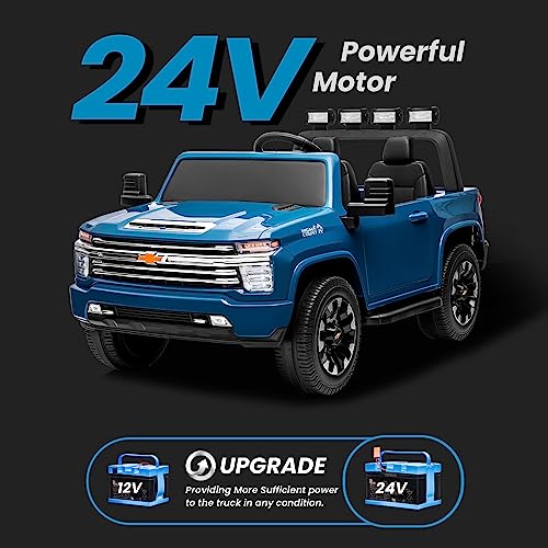 24V Ride On Car Blue T486721