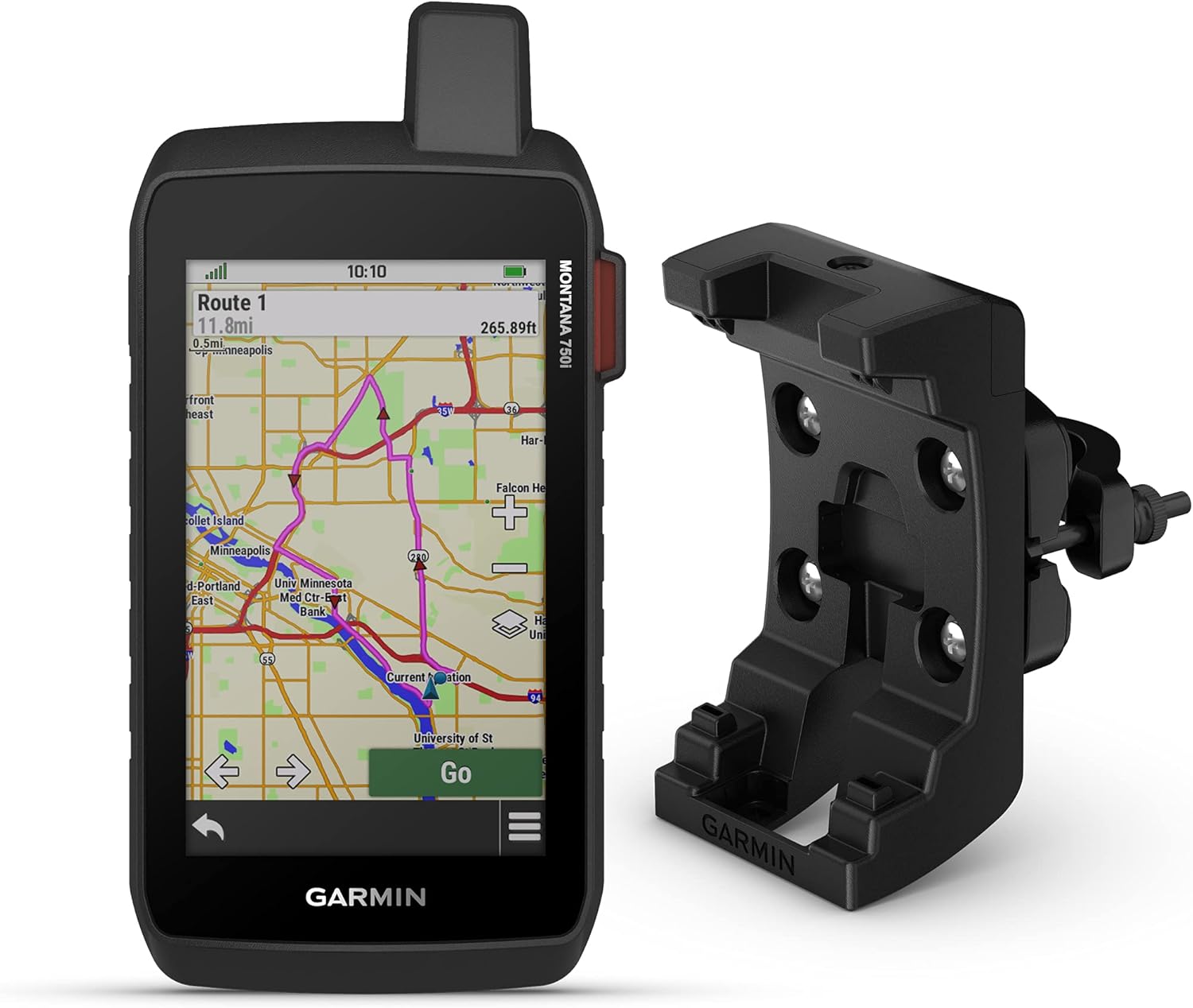 Rugged GPS Touchscreen Navigator with inReach Technology and North America Maps N931