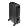 Oil-Filled Radiator Space Heater, 1500W, Adjustable Thermostat, 3 Heat Settings, Timer K513922