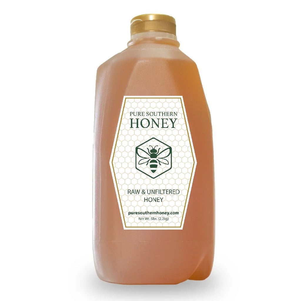 Raw Unfiltered Honey, 5 lbs. B842120