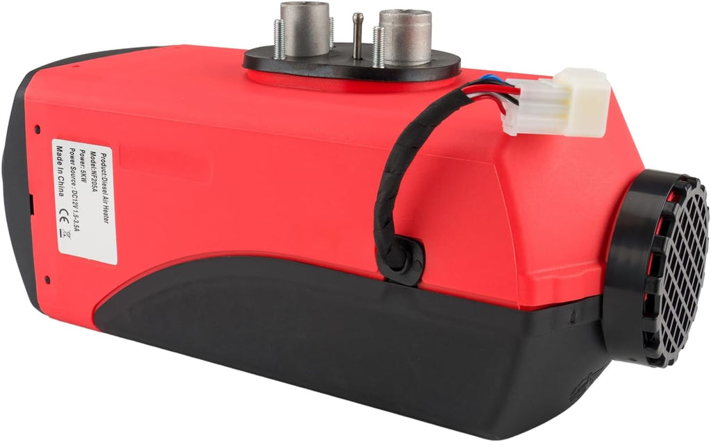 12V 5KW Black Red Diesel Air Heater H3766