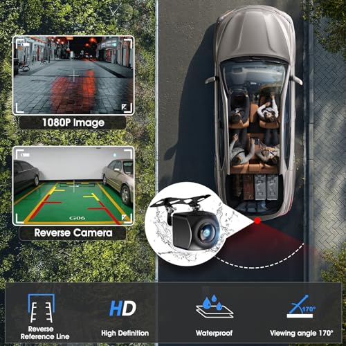7" HD Touchscreen Car Stereo with Backup Camera W38474