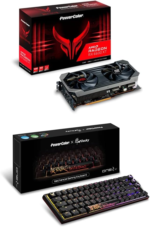 AMD Radeon RX 6600 XT 8GB GDDR6 Graphics Card Q8589