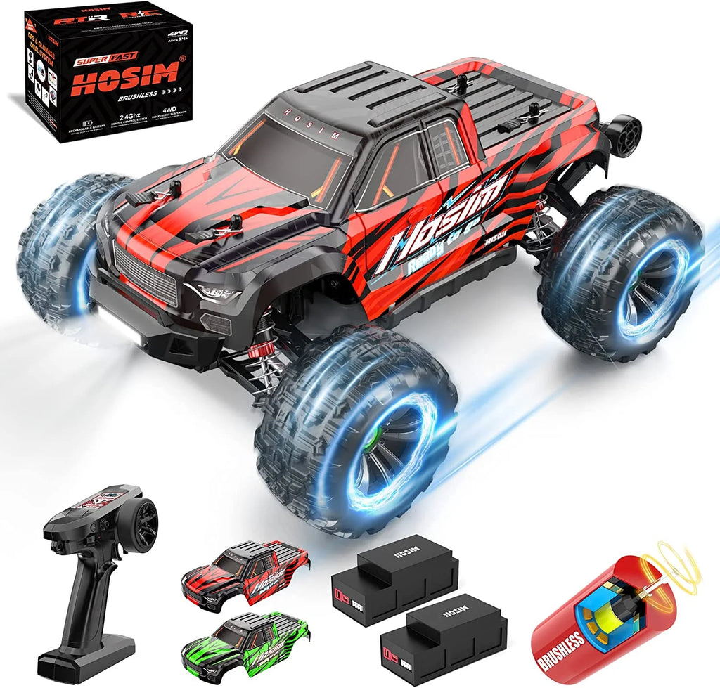 Brushless RC Car 1:16 4WD Off-Road Remote Control Truck T5373