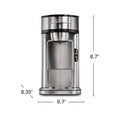 Single Serve Stainless Steel Coffee Maker Q6682