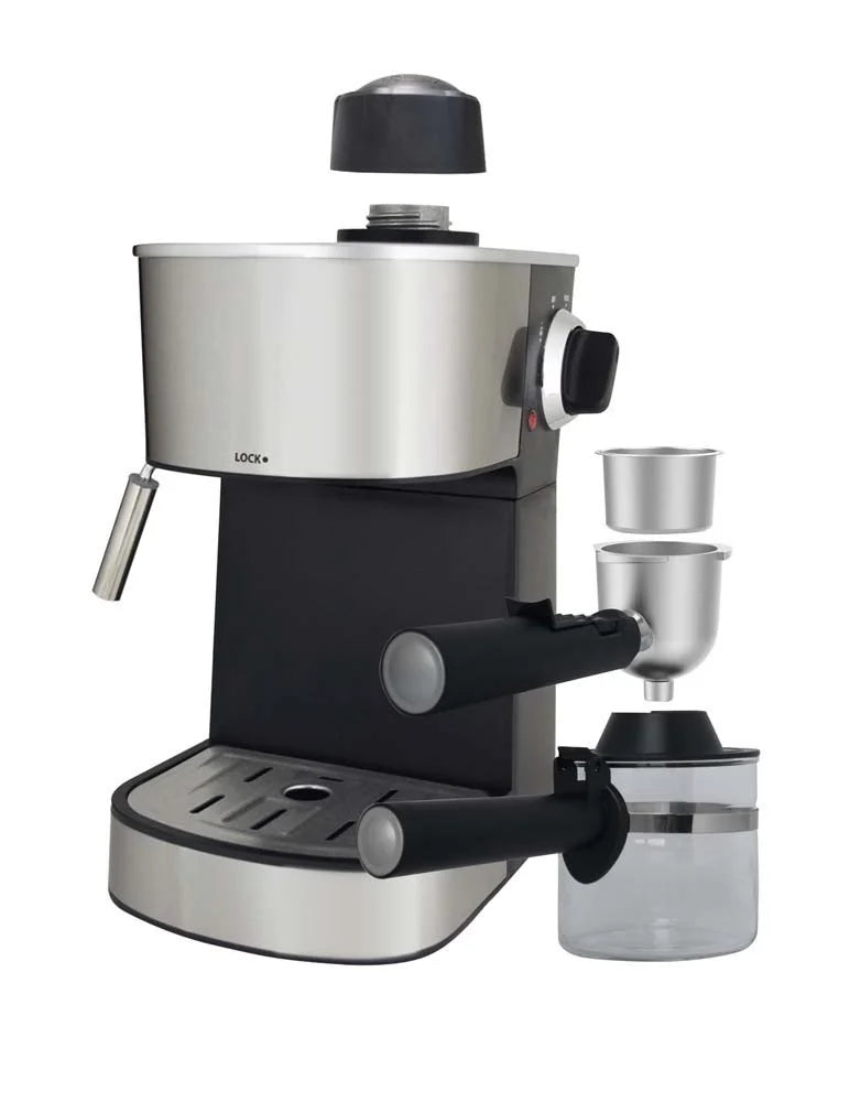 Black Espresso and Cappuccino Maker E206657