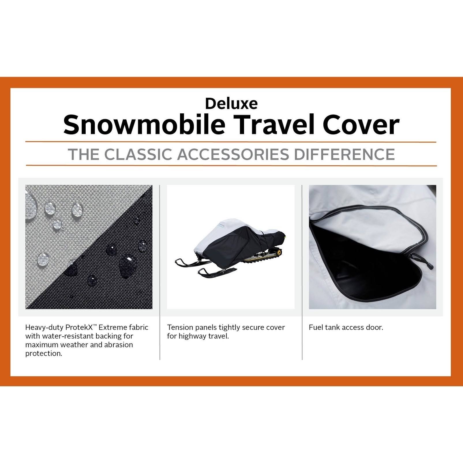 Large Snowmobile Travel Cover H38151