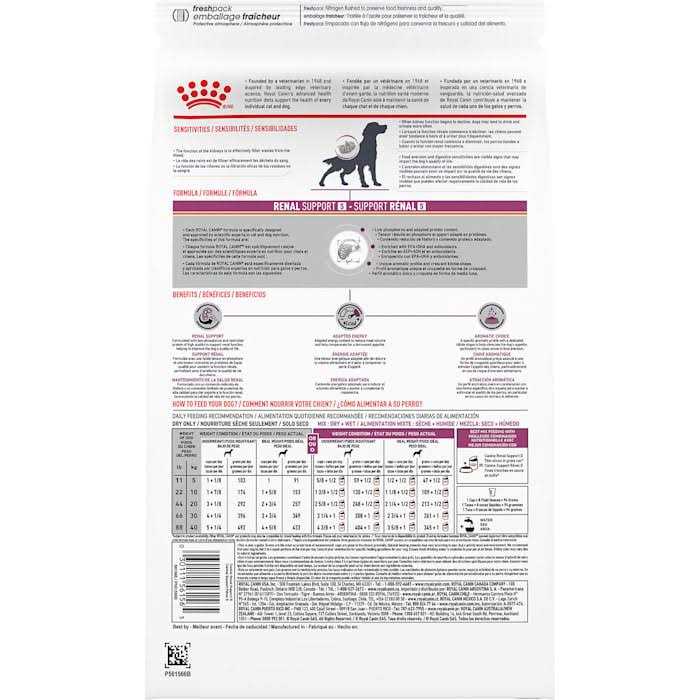 Renal Support Dry Dog Food D338581