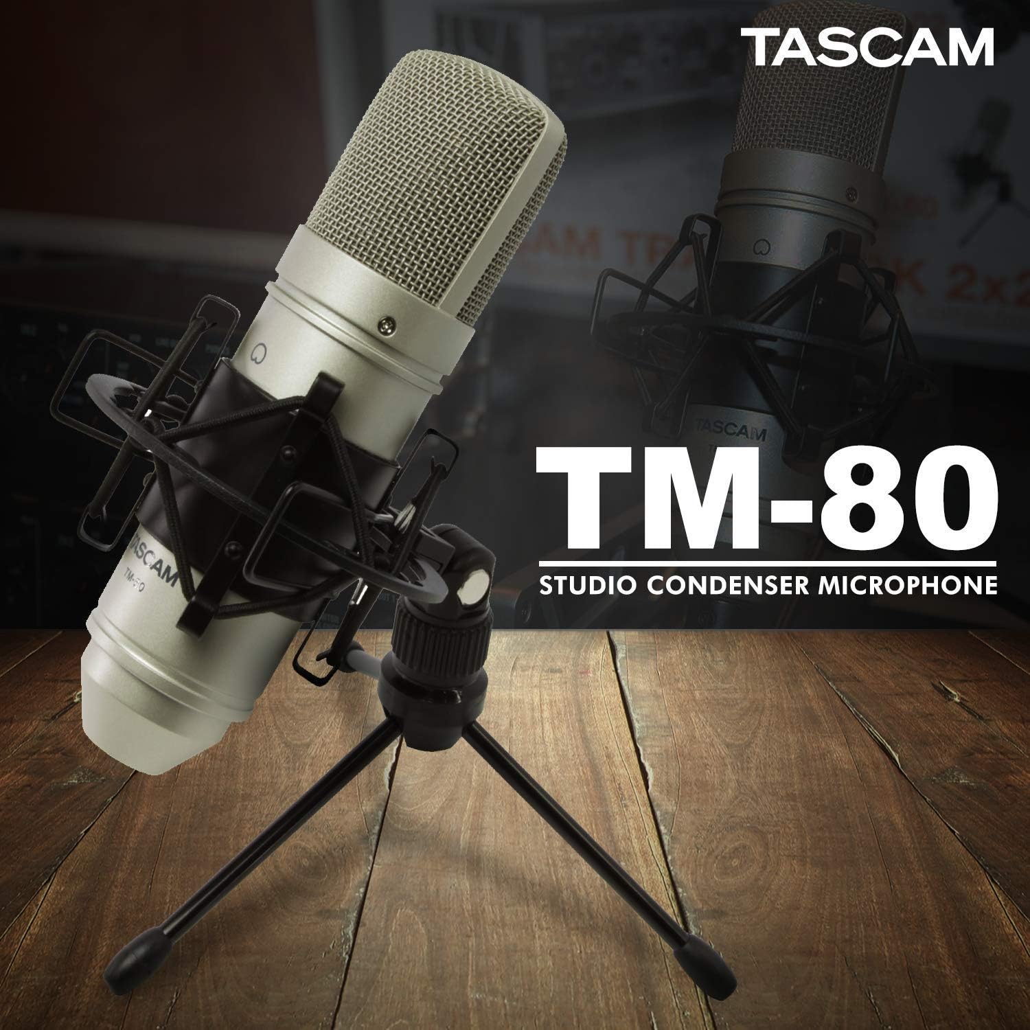 USB Audio Interface, Studio Condenser Microphone, Stereo Headphones, Pop Filter, Cables and Accessories R61362