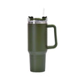 40 OZ Stainless Steel Insulated Travel Tumbler with Straw Y3503