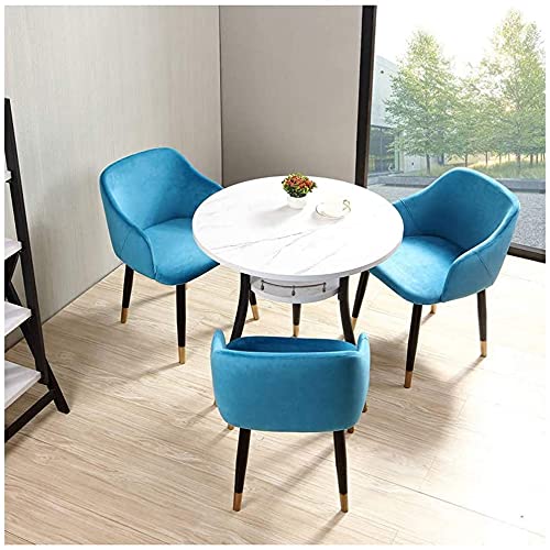 Round Dining Table Set of 3 with 4 Chair F7109